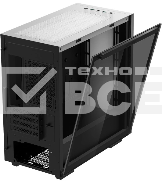Компьютерный корпус Deepcool MACUBE 110 WH белый без БП ATX 1x120мм 2xUSB3.0 audio bott PSU