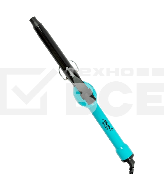 Щипцы для завивки волос Atlanta ATH-6681 синий, 19 мм, 200 °C, 1 режим