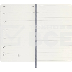 Еженедельник Moleskine ACADEMIC SOFT WKNT Large 130х210 мм, датированный на 18 месяцев, 208 страниц, мягкая обложка синий, фото7