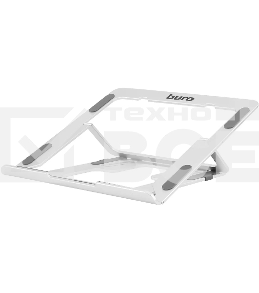 Подставка для ноутбука Buro BU-LS120 238x17x215мм 450г алюминий серебристый