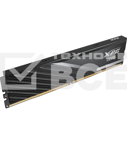 Оперативная память ADATA Lancer Blade, DDR5, 64GB (2x32GB), 5600 MHz, CL46, с радиатором, черный