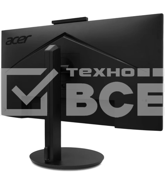 Монитор 23.8' Acer Vero CB242YD6bmiprcx IPS 1920x1080, 120 Гц, 1 мс, 16:9, 250 кд/м², VGA, HDMI, DP, 3.5 Jack, динамики (2x5 Вт), веб-камера 5 Мп, микрофонная решетка, HDR10, FreeSync, черный