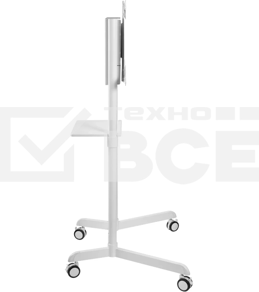 Стойка для телевизора Cactus CS-ST1146WT белый, 37'-70' макс. 70 кг, напольный, мобильный