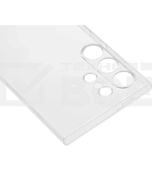 Чехол (клип-кейс) BoraSCO для Samsung Galaxy S24 Ultra 72955 прозрачный