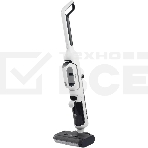 Пылесос вертикальный моющий Haier HWND Q1 белый/черный, питание от аккумулятора, 150 Вт, уборка сухая/влажная, пылесборник 0.4 л, фото 1