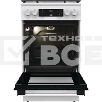 Плита Газовая Gorenje GGI5C22WF, газовая духовка, стеклянная крышка, чугун, белый, фото13