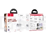 Наушники TWS Hoco EQ24 белый, внутриканальные, Bluetooth, до 7 ч, фото3