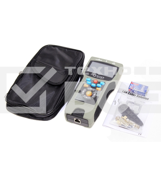 Тестер кабеля 5bites EXPRESS LY-CT030 PRO UTP / STP / BNC / TEL / TDR / LCD