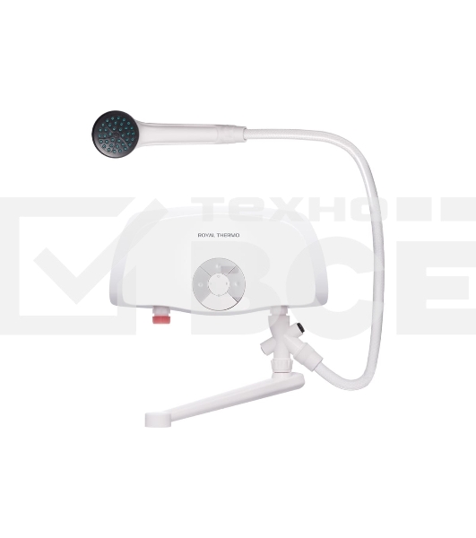 Водонагреватель проточный Royal Thermo SmartFix TS (6,5 kW) - кран+душ
