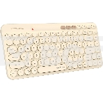 Клавиатура A4Tech Fstyler FBK36C AS беспроводная, USB, Bluetooth/Радиоканал, бежевый, фото8