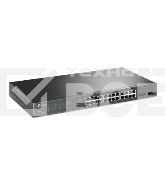 Коммутатор TP-Link TL-SG2428P JetStream гигабитный Smart коммутатор на 24 порта PoE+ и 4 SFP-слота SMB