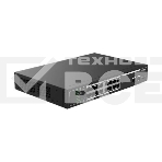 Неуправляемый 18-портовый коммутатор DAHUA DH-SF1018LP с РоЕ, 16xRJ45 100Mb PoE, 2xRJ45 1Gb, суммарно 135Вт, коммутация 7.2 Гбит/с, MAC-таблица 8К, металл, фото 1