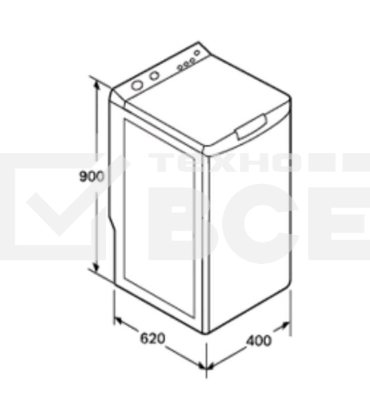 Стиральная машина Whirlpool TDLR 55130S EU/N белая, загрузка вертикальная, 5.5кг, 1200 об/мин., класс: A