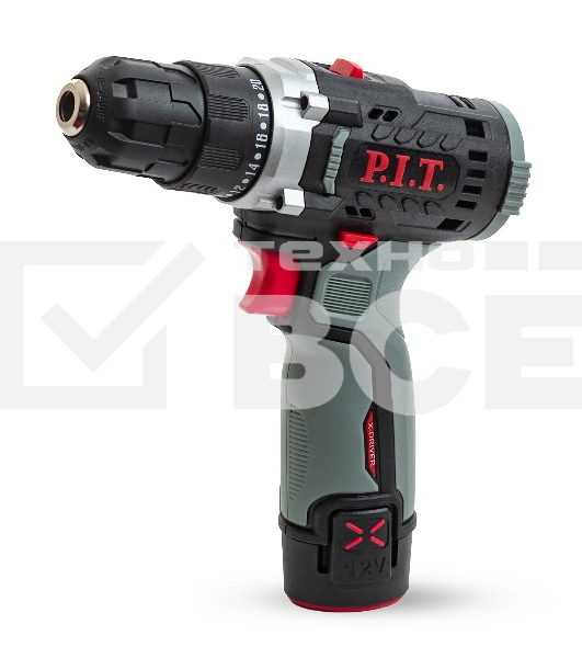 Дрель P.I.T. PBM12K-10A/2 X-DRIVER патрон:быстрозажимной реверс (PBM12K-10A/2)