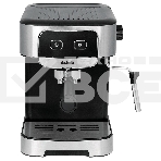 Кофеварка рожковая BBK BCM1500 черный/нержавеющая сталь, исп. кофе - молотый, 1.8 л, 1200 Вт, 20 бар, фото3
