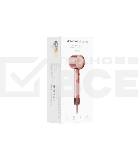 Фен Dreame Hair Glory Hair Dryer, розовое золото