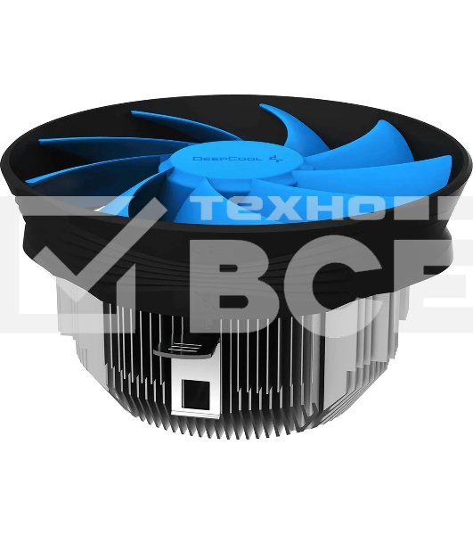 Кулер для процессора DEEPCOOL ARCHER BIGPRO V2 черный/синий, 120 мм, алюминий/медь, 2000 об/мин, 29.7 дБ, 4 pin, 125 Вт, 70 мм
