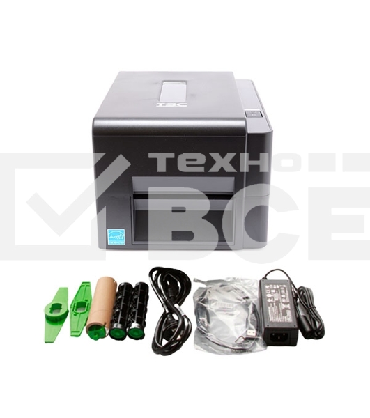 Принтер этикеток термотрансферный TSC TE300 300 dpi, 127 мм/сек, USB, черный