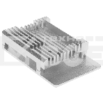 Корпус Qumo Aluminum case with double black fans, Raspberry Pi 4, silver(RS009), фото3