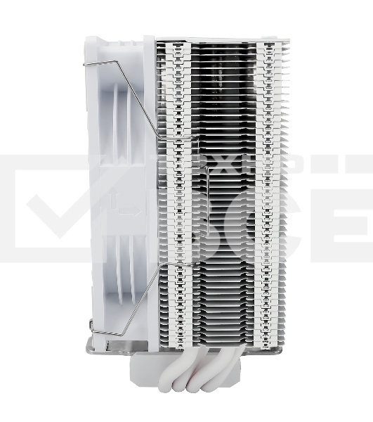 Устройство охлаждения(кулер) Thermalright Assassin Spirit 120 EVO ARGB Soc-AM5/AM4/1200/1700/1851 белый 4-pin 28.2dB Al+Cu 525gr Ret (AS120-EVO-WH)