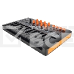 Клавиатура MIDI [231507] Arturia [MiniLAB 3 Orange Edition] 25 клавиш, 8 энкодеров, 8 RGB пэдов, 8 фейдеров, дисплей, сенсорные регуляторы Pitch/Modulation, MIDI-выход, 1/4