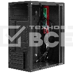 Компьютерный корпус Minitower ExeGate EX299408RUS BAA-403-AA500 (mATX, БП AA500 с вент. 8см, 2*USB, HD Audio, черный), фото3