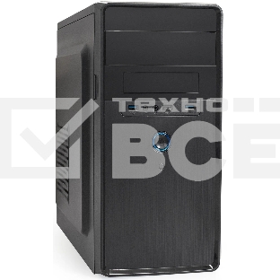 Компьютерный корпус Minitower ExeGate BA-309U2-UNS350 (mATX, БП UNS350 с вент. 12см, 1хUSB+2хUSB 3.0, HD аудио, черный)