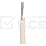 Овощечистка LARA LR07-35 с зазубренным, вертикальным лезвием, нерж. сталь, волокно рисового дерева, фото 1