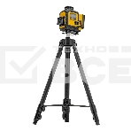 Лазерный уровень мультипризменный Denzel DLV 360-4T, 30 м, зеленый луч, Li-Ion 2,4 Aч, штатив, фото5