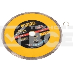 Диск алмазный сплошной Denzel супертонкий, 250 х 25,4 мм, горячее прессование, мокрое резание, фото4