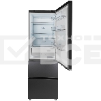 Холодильник DeLonghi DMFS 19PINF Gb MATTEO серый трехкамерный 265/140л морозилка снизу, No Frost, фото2