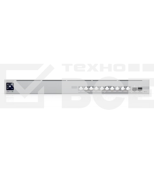 Ubiquiti UniFi Switch Pro XG 10 PoE PoE-коммутатор в стойку, 10х 10G RJ45, 2х 10G SFP+, раздача 400 Вт