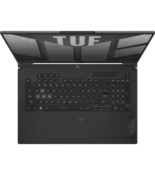 Ноутбук ASUS TUF Gaming FA707NUQ-HX010/17.3'/IPS/AMD Ryzen 7 170/16Gb/512Gb SSD/NVIDIA GeForce RTX 4050 6Gb/Windows 11 Pro/черный/2.6kg