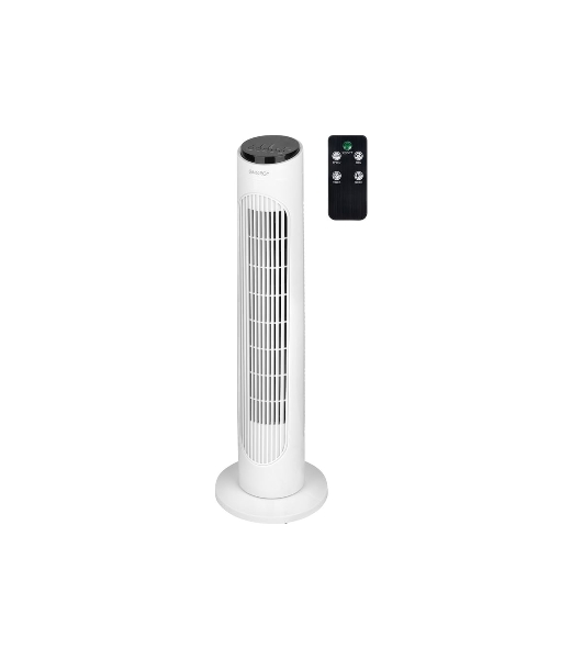 Вентилятор Energy EN-1664 TOWER белый/чёрный, напольный, 45 Вт, 3 скорости, колонный