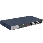 Коммутатор Hikvision DS-3E0520HP-E, 12×1 Гбит/с PoE+ + 6×1 Гбит/с + 2×1 Гбит/с SFP, неуправляемый, фото2