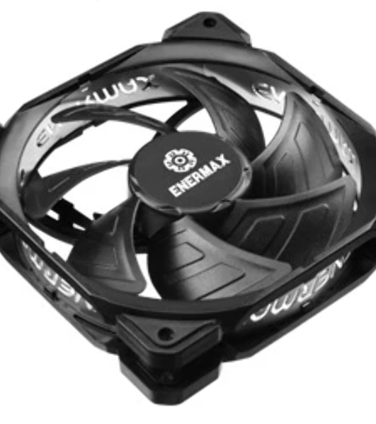 Вентилятор корпусной Enermax T.B. Silence ADV, 120 мм, 300-1500 об/мин, 7-15.8 дБ, 4 pin PWM, без подсветки
