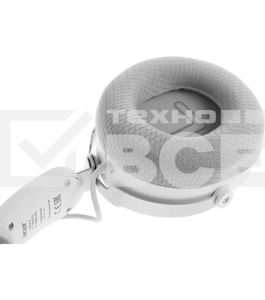 Наушники с микрофоном Acer OHR303 белый мониторные BT/Radio оголовье (ZL.HDSEE.00A)
