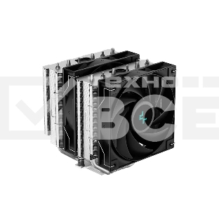 Кулер для процессора DEEPCOOL AG620 черный, 120 мм, алюминий/медь, 1850 об/мин, 29.4 дБ, 4 pin, 260 Вт, 157 мм