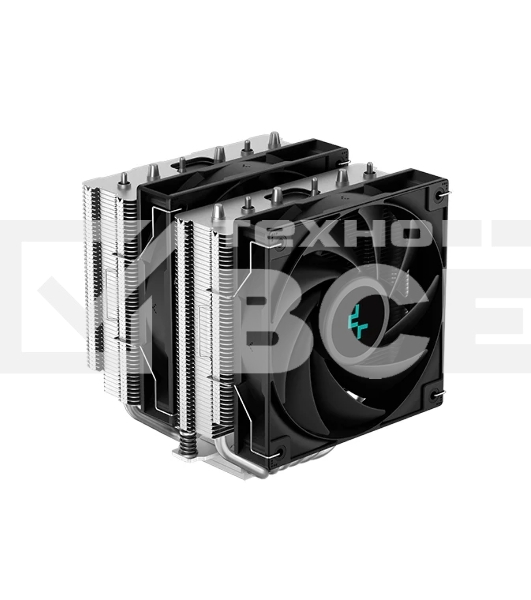 Кулер для процессора DEEPCOOL AG620 черный, 120 мм, алюминий/медь, 1850 об/мин, 29.4 дБ, 4 pin, 260 Вт, 157 мм