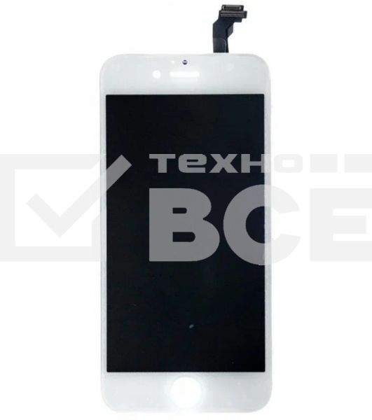 Дисплей Amperin для Apple iPhone 6S в сборе с тачскрином (IPS), белый