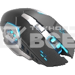 Мышь беспроводная Oklick 770GW черный, 3600 dpi, радиоканал, USB, кнопки - 6, фото2