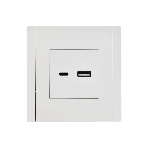 Розетка IEK FORTE&PIANO FP250 USB A+C 3,1А белый, фото4
