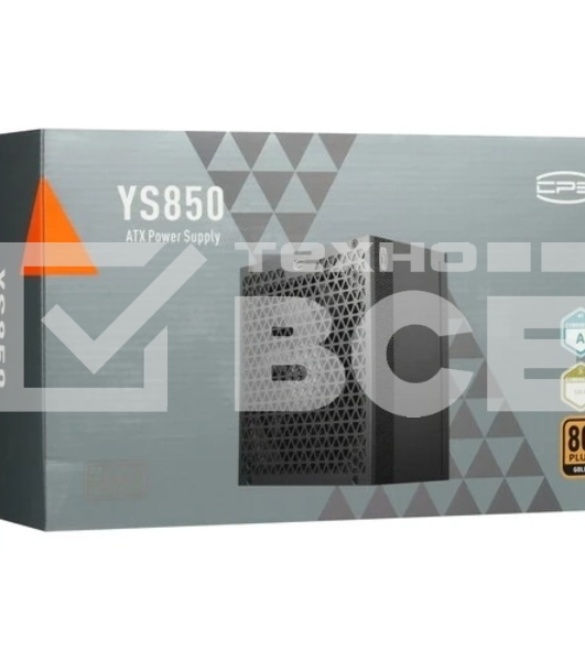 Блок питания PcCooler ATX 850W P5-YS850-G1F Gen.5 80+ gold (20+4pin) APFC 135мм fan 12xSATA Cab Manag RTL