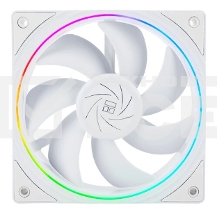 Вентилятор корпусный Thermalright TL-S12-W (120x120x25mm, 4-pin PWM, ARGB, 47.6CFM, 23.2dBA, 1500RPM, White)