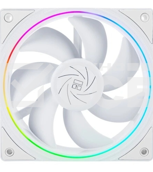 Вентилятор корпусный Thermalright TL-S12-W (120x120x25mm, 4-pin PWM, ARGB, 47.6CFM, 23.2dBA, 1500RPM, White)
