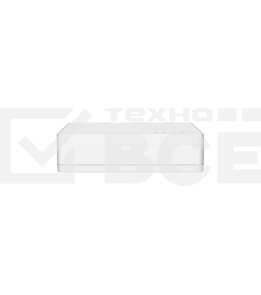 Коммутатор неуправляемый Tenda S204PD, PoE 4x100 Мбит/с, настольный, пластиковый корпус