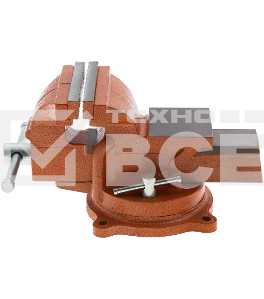 Тиски слесарные Sparta 100мм поворотные с наковальней