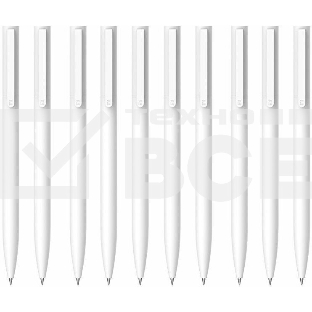 Набор гелевых ручек Xiaomi Mi Gel Pen, MJZXB01WC, черный цвет чернил, 10 шт.