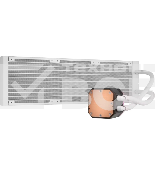 Система жидкостного охлаждения Water Cooling System Corsair iCUE H150i ELITE CAPELLIX XT (360мм, белый, RGb/Fans: 3x120мм, 65.57CFM, 37dBA, 2100RPM/Rad thickness 27мм/S: 1851, 1700, 1200, 115X, AM5, AM4)