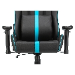 Кресло игровое A4Tech X7 GG-1200 черный/голубой искусственная кожа крестовина пластик, фото15